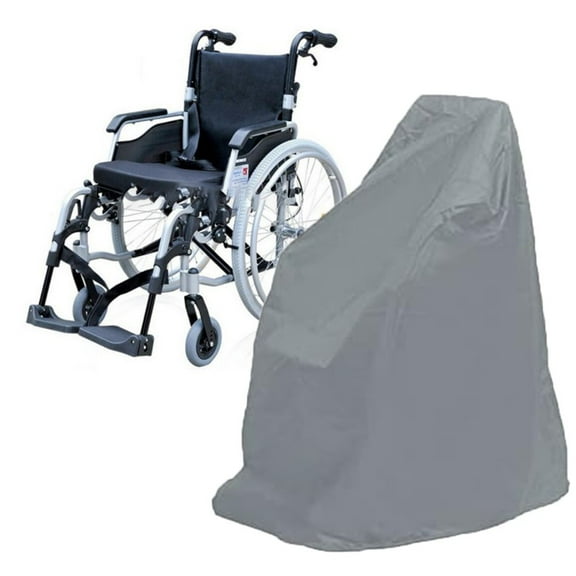 Heavy Duty Waterproof 210D Oxford Wheelchair Cover with Elastic Band Protection