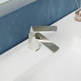 thumbnail image 2 of ANZZI Single Handle Single Hole Bathroom Faucet With Pop-up Drain in Brushed Nickel, 2 of 8