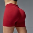 thumbnail image 2 of Seductiva Women's Active Short Womens Yoga Shorts Workout Butt Lifting Shorts for Women High Waisted Gym Yoga Booty Shorts High Waisted Shorts for Women, 2 of 5