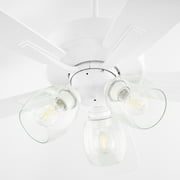 Quorum International 4525-03159 Ovation 52 5 Blade Indoor Led Ceiling Fan - Black