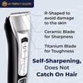 thumbnail image 2 of Professional Cordless Beard Trimmer with 36 Precision Lengths and Waterproof Design for Men, 2 of 8