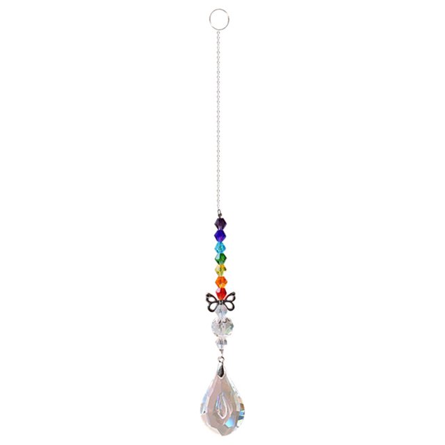 Sywqhk Colgante de cristal de dibujos animados, collar, joyería artesanal, accesorio de moda (C) Sywqhk Para estrenar
