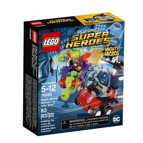Kit de construcción LEGO Super Heroes Mighty Micros Batman vs Killer Moth 76069