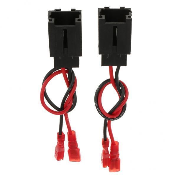 Conector de Arnés de cables de sonido para coche 2 piezas Zulema Arnés de audio