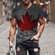 thumbnail image 1 of Tops para hombre, blusas y camisas de manga corta con cuello redondo para hombre, jersey informal con cuello redondo estampado para hombre, pantalones cortos deportivos para fitness, blusa de poliéste, 1 of 5