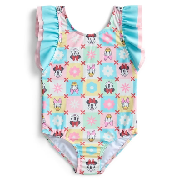 Character Toddler Girl One- Piece Swimsuit, Sizes 12M-5T