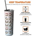thumbnail image 6 of Speech Pathologist Gifts SLP Tumbler 20 oz Travel Coffee Mug Skinny Tumblers with Lid and Straw Stainless Steel Insulated Coffee Cups Speech Language Pathology Therapist Gifts for Women, 6 of 6