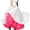 Hot Pink, variant on Boneless A Hem Wedding Dress Long Petticoat Tutu Skirt Skirts For Women Orange XL