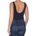 thumbnail image 3 of FREE PEOPLE $48 Womens New 1647 Black Scoop Neck Body Suit Intimates Top L B+B, 3 of 3