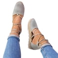 thumbnail image 3 of Black Sandals Women Women Clip Toe Sandals Jelly Beach Flip Flops Female Students Korean Fashion Wear Summer Flat Sandals Grey 39, 3 of 8