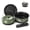 Green, variant on 5pcs Camping Cookware Non-stick Pot And Pan Set With Kettle Removable Handle For Hiking Backpacking Picnic
