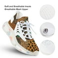thumbnail image 3 of Paisley Leopard Animal Print Textile Walking Shoes for Men Woman Lightweight Tennis Fashion Elastic Sports Shoes Cushion Basketball Shoes, 3 of 8