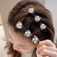thumbnail image 2 of Clips de Cheveux, Pinces à Cheveux à Quatre Feuilles, Pince à Cheveux Tressée C, 2 of 5