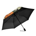 thumbnail image 2 of FORMRS Travel Umbrella Folding Auto Open Close Windproof Rain UV Protection, Bright Floral, 2 of 8