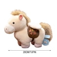 thumbnail image 2 of 2026 Year of The Horse Soft Plush Pillow, 7.9in Cute Stuffed Toy, Suitable for Adults and Teenagers, Perfect Birthday or Party Gift and Home Decor Accessory, White, 2 of 8