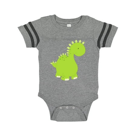 

Inktastic Cute Little Dinosaur Baby Dino Stegosaurus Gift Baby Boy or Baby Girl Bodysuit