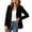 Black, variant on Womens Long Sleeved Top Baeitkot Womens Olid Color Casual Long Sleeved Cardigan with Pockets Blazer Jacket Top Black XXL