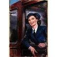 thumbnail image 2 of Anonymous 11x14 Gold Ornate Wood Frame and Double Matted Museum Art Print Titled - Wrns Rating at Railway Carriage (Between 1939 and 1946), 2 of 4