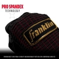 thumbnail image 4 of Franklin Sports MLB Pro Classic Batting Gloves, Black/Gold, Adult Medium, 4 of 7