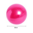 thumbnail image 3 of Pelota De Yoga Balones de equilibrio de PVC Antideslizante Fitness Balón de equilibrio Equipo deportivo (55 cm rosa) Tmvgtek Para Estrenar, 3 of 8
