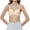 Beige, variant on No Wire Bras for Women No Underwire Bra Feature V-Neck T-Shirt Bra Style W-1544 Black 34