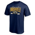 thumbnail image 2 of Men's Navy Nashville Predators Core Hometown T-Shirt, 2 of 3