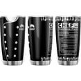 thumbnail image 5 of Chef 20oz Tumbler with Lid Funny Chef Nutrition Vacuum Insulated Tumbler Cup Culinary Cooking Lovers Gift Tumbler Travel Coffee Mug Chef Uniform Black, 5 of 6