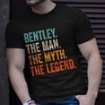 thumbnail image 2 of Bentley The Man The Myth The Legend First Name Bentley TShirt, 2 of 6
