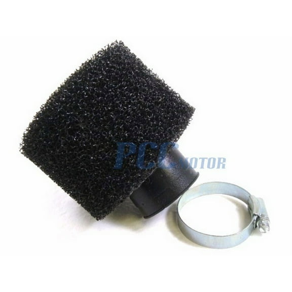 40MM ANGLED AIR FOAM FILTER for PIT BIKE ATV MOPED