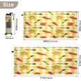 thumbnail image 3 of Coolnut Beach Towels Chili Vegetables Plaid Camping Towels Sand Free Beach Towel, 30"x60" Large Beach Towels Quick Dry Bath Travel Towels Pool Yoga Beach Mat for Men Women, 3 of 6