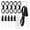 Black, variant on Nurse Pen Set Multipurpose Permanent Markers Folding Folding Black