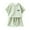 Mint Green, variant on ZACPNCV Girl Outfits Short Sleeve Tshirts and Shorts Summer Two Piece Sets Comfy Kids Clothing Beige 6-12 Months