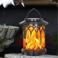 thumbnail image 1 of Luz Solar colgante para exteriores, farol de jardín con llama parpadeante, , decoración exterior del hogar, , lámpara decorativa para, 1 of 8