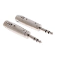 thumbnail image 4 of 2pcs Adaptador Descripción de Rendimiento de Producto d Metal 6.35mm Sonido Estéreo Enchufe Hugo Adaptador de audio XLR, 4 of 8