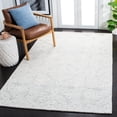 thumbnail image 2 of SAFAVIEH Metro Elmer Medallion Area Rug, Light Grey/Ivory, 6' x 6' Square, 2 of 7