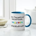 thumbnail image 4 of CafePress - ABA Therapists Are Special People, Just Like Kids - 11 oz Ceramic Mug - Novelty Coffee Tea Cup, 4 of 4