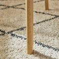 thumbnail image 5 of Noble House Abigail Indoor Mid Century Modern Fabric Dining Chairs, Light Beige, 5 of 7