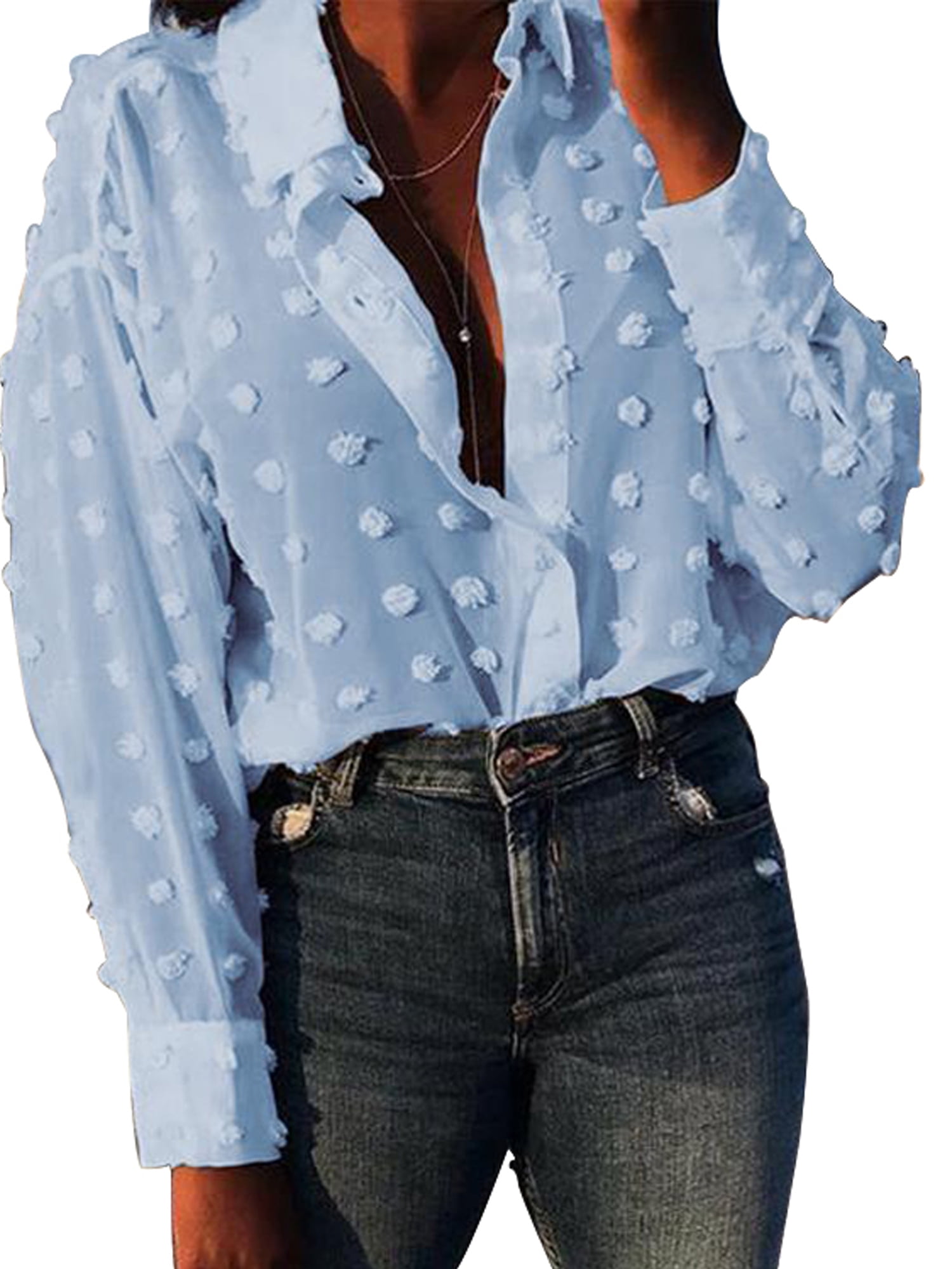 white blouse walmart