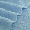 thumbnail image 6 of Unique Bargains 4-Pack 100% Cotton Plush Bath Towels 27"x 54" Blue, 6 of 8
