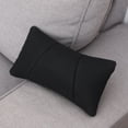 thumbnail image 1 of FOLOYORI 1Ud Apoyo De Cuero PU Para Y Lumbar Negro Con Memoria Y Transpirabilidad, 1 of 7