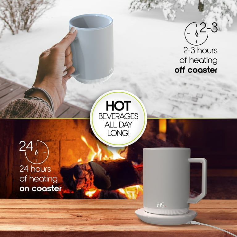 MUGGO QI // Self-Heated Mug + Wireless Charger Coaster - Muggo - Touch of  Modern