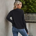 thumbnail image 3 of CoCopeaunts Womens Vintage Knit Sweaters Diamond Pattern Casual Loose Fit Long Sleeve Pullover Tops for Winter 2022, 3 of 6
