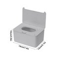 thumbnail image 3 of Caja de pañuelos con funda para teléfono celular, organizador de papel facial para cocina, baño, tocador, encimeras, dormitorio, tocador y mesas, contenedor de pañuelos de plástico de regalo, 3 of 6