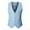 Light Blue, variant on AnuYalue Mens Big and Tall Suit Vest Fashion Classic Fit V Neck Dress Vest Single Breasted Waistcoat for Formal Wedding Prom