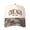 Camo-Beige, variant on CHICAGO Letter Embroidered Color Block Trucker Hat Unisex Adjustable Cotton Breathable Fashion Cap for Travel Daily Wear