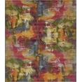 thumbnail image 3 of Unique Loom Outdoor Modern Collection Area Rug - Azera (10' x 12' 2" Rectangle Multi/Blue), 3 of 7