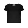 thumbnail image 6 of Livrdious Womens Short Sleeve Workout Shirts Open Back Tops Loose Fit Casual Yoga Athletic Gym Tee with Cutout, Oversized Activewear, 6 of 7