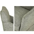 thumbnail image 4 of Dining Chairs London Upholstered Skirted Dining Arm Chair with Hidden Casters Grey,Dining Room Seating, 4 of 10