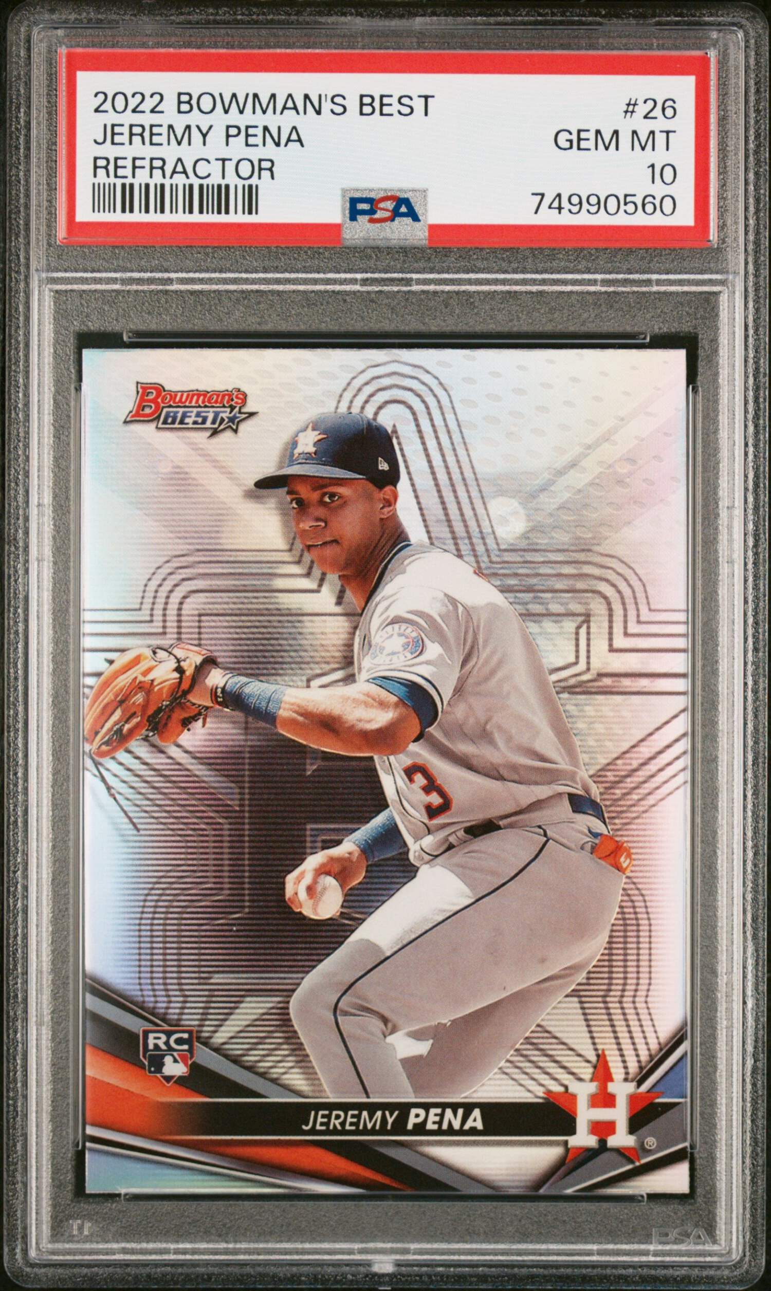 PSA 10 GEM MINT Paul Skenes 2023 Bowman's Best Refractor Rookie Card #TP-22 Pittsburgh Pirates