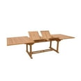 thumbnail image 3 of Anderson Teak Valencia Double Butterfly Patio Dining Table in Natural, 3 of 4